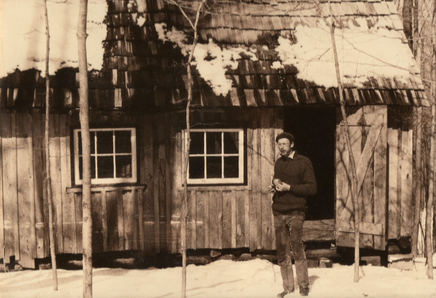 809 Cabin Milton & His Cabin  late 70s 089